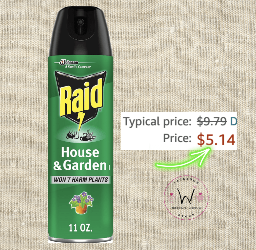 Raid House & Garden Insect Killer Spray!